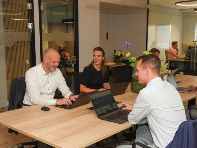 Impresie samenwerken